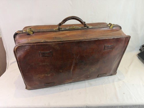Alt groß reisetasche leder - groß,