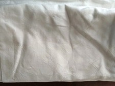 Stoff Weiß Baumwolle Jacquard Muster 150x320cm