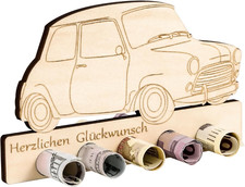 Geldgeschenk Holz