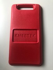 KNEETEK RedPad Kniekissen Schutz Dämpfung Eingriff Mulde für Material rot  Stck