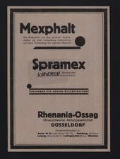 DÜSSELDORF, Werbung 1928