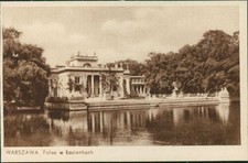 Ansichtskarte Warschau Warszawa Patax w Lazienkach (9915)