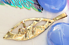 Kunstvoller Blatt-Anhänger