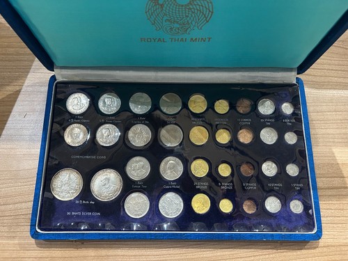 Thailand münzsammlung mit - ,,