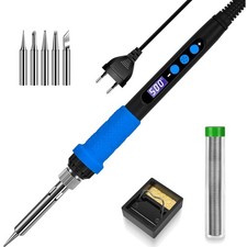 Lötkolben-Set, 100W, LCD