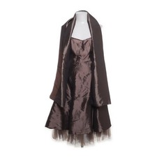 Party Line, Cocktailkleid, Größe: M, Braun, Polyester, Damen -ewY