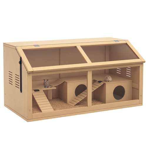 Kleintierkäfig aus holz - aus,