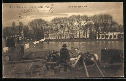 Liége ausstellung - ak, liége,