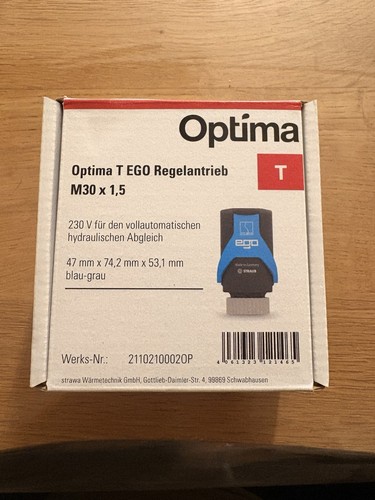 Optima ego regelantrieb - optima, t