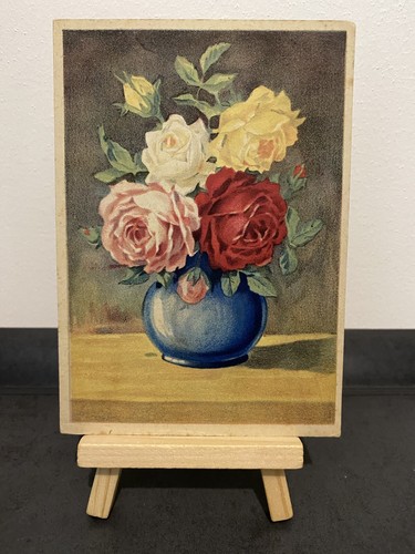 Vintage postkarte viele bunte - viele,