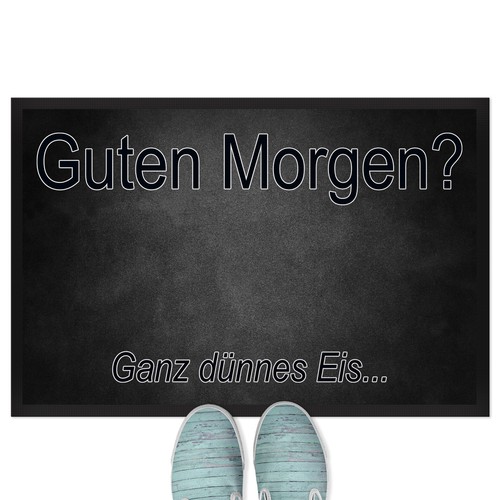 Guten morgen ganz dünnes - ganz,