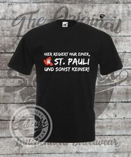 T-Shirt S bis 4XL Sankt Pauli Derby Hamburg St. Pauli Punk Antifa Ultras Fans