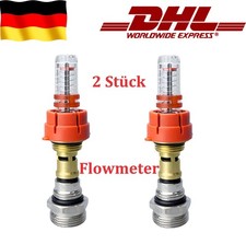 2 Stück Flowmeter 1/2 Zoll
