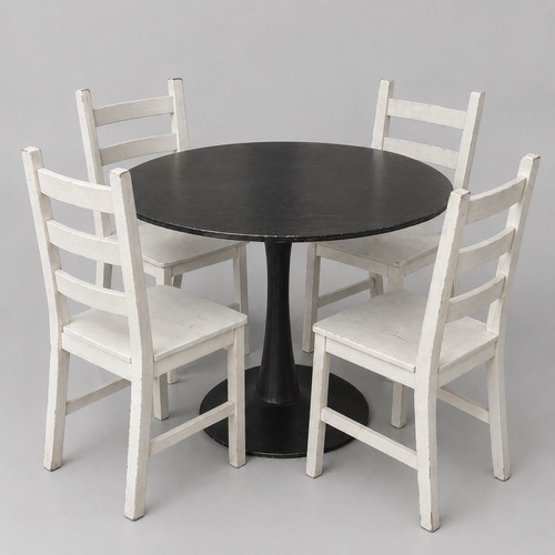 Rundes tlg tisch - 5-tlg., tisch-