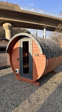 Fasssauna 2,5m Thermoholz 65mm