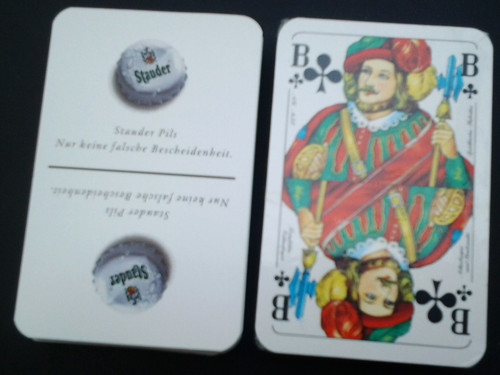 Skatspiel brauerei stauder - skatspiel/brauerei,