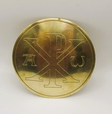 Pax Tafel  Bronze vergoldet