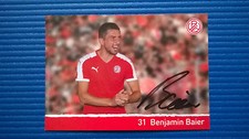 Benjamin Baier, ehem. Mittelfeldspieler von Rot-Weiss Essen  -Originalautogramm-