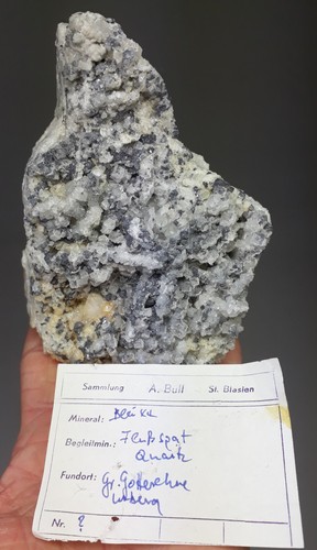 Bleiglanz fluorit quarz - quarz,
