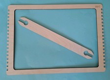 Hand Webstuhl Handwerk DIY Hand Strickmaschine Schiffchen Kinder Geburtstag Neu