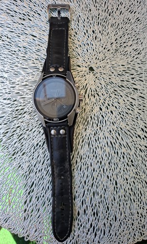Fossil herrenuhr mit schwarzem - mit,