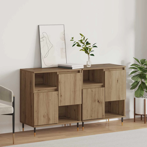 Sideboards artisan eiche - eiche, 2er