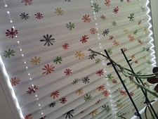 2x Plissee, Faltrollo Rollo Verdunkelung zum BOHREN Verdunkelungsrollo 