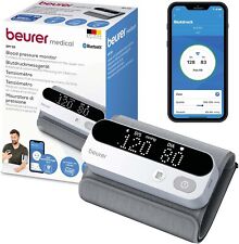 Beurer Oberarm-Blutdruckmessgerät BM 59 LED-Risikoindikator App Oberarm 22-42 cm