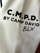 Herren Sweatjacke Hoodie Camp David Größe M weiß