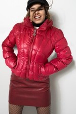 Steppjacke Glanznylon shiny