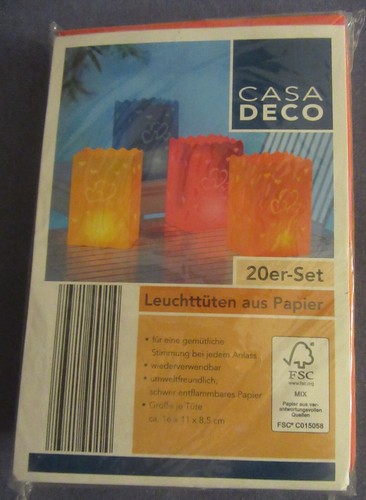Casa deco leuchttüten mit - casa,