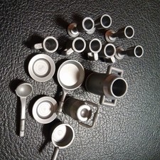 Playmobil (R) Ersatzteile Zubehör Geschirr silberfarben / grau ZUSTAND Sehr Gut