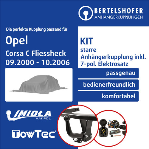 Für opel corsa fliessheck - für,
