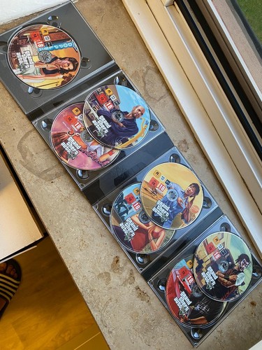 Gta version 7 discs - discs,