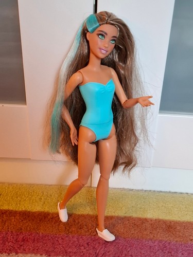 Barbie mattel langes haar - mattel,