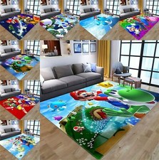 Super Mario Mats Teppiche Anti-Skid Badezimmer Wohnzimmer Bodenmatten Carpets