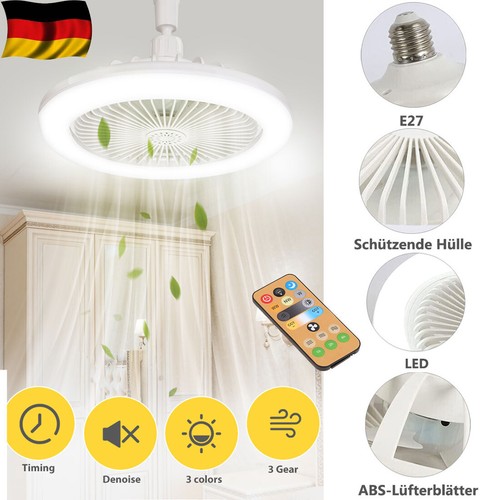 Deckenventilator 30w led - deckenventilator,