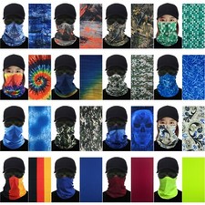 Multifunktionstuch Loop Schal Halstuch Fahrrad Motorrad Biker Skull Sport