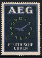 Reklamemarke AEG, Elektrische