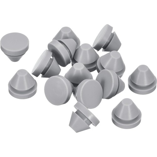 Silikonstopfen grau 10mm - 15, 9-10mm