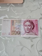 500 DM Schein, 1992, guter