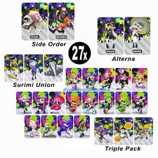 27x Splatoon Amiibo Karten