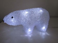 LED-Dekofigur Eisbär klein