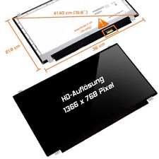 15,6" LED Display glossy