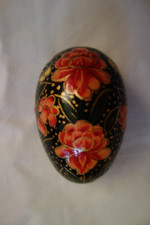 Deko Holzei NEU Handbemalt