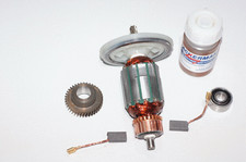 Hilti-TE55 Reparatursatz mit Rotor,Kohlebürsten,Ritzel, Lager ,Öl, Zeichnung