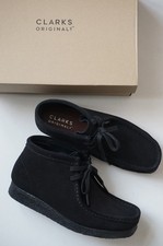 Clark’s Wallabees Black Suede schwarz Wildleder 39 Clarks Wallabee