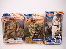 3x GI Joe 1:6 Figuren Militär Korean War Army Marine Light Mortar Tank Buster