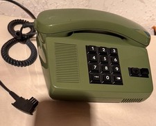 Vintage Posttelefon 95-1 grün