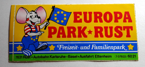 Werbe aufkleber europa - werbe-aufkleber, europa-park